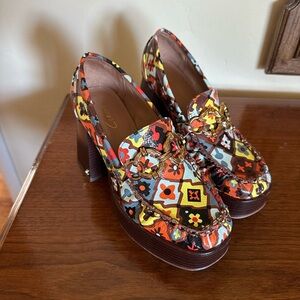 Size 7.5 Circus Sam Edelman Susie Platform Loafers